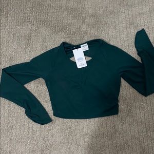 Whitney Simmons 2020 collection amazon green crop